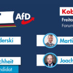 Puls der Heimat: Am 24.5. (Fr.) sprechen Georg Pazderski, Markus Buchheit, Martin Hess und Joachim Paul im Forum Confluentes